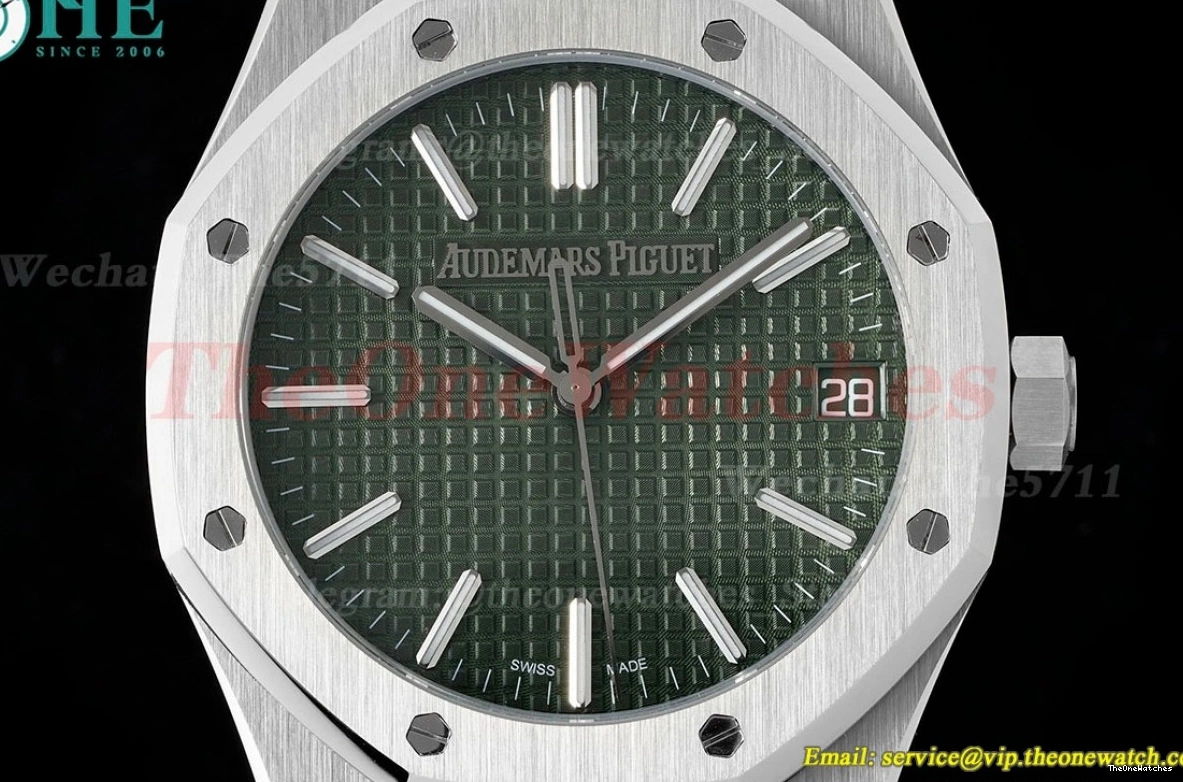 Clone A4302 Royal 15510 Oak 41mm Dial SF SS Green SS Super 0518
